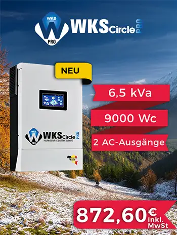 WKS Evo Circle PRO – Hybrid-Wechselrichter der neuesten Generation